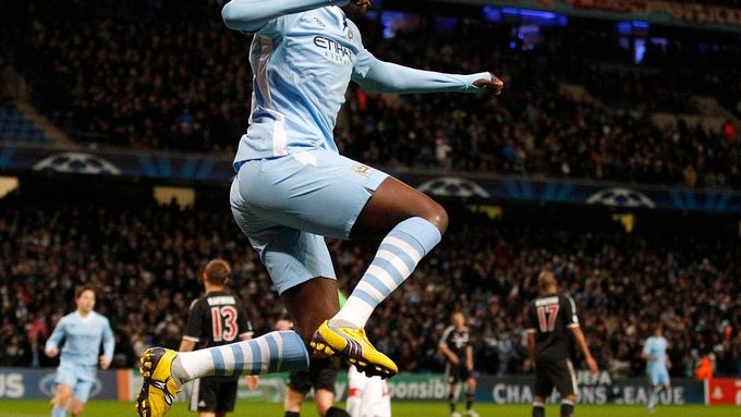 Yaya Touré z Manchesteru City.
