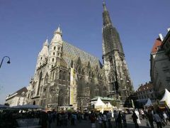 Vídeňský dóm svatého Štěpána. I tady se možná Roxana Saberiová v následujících dnech zastaví