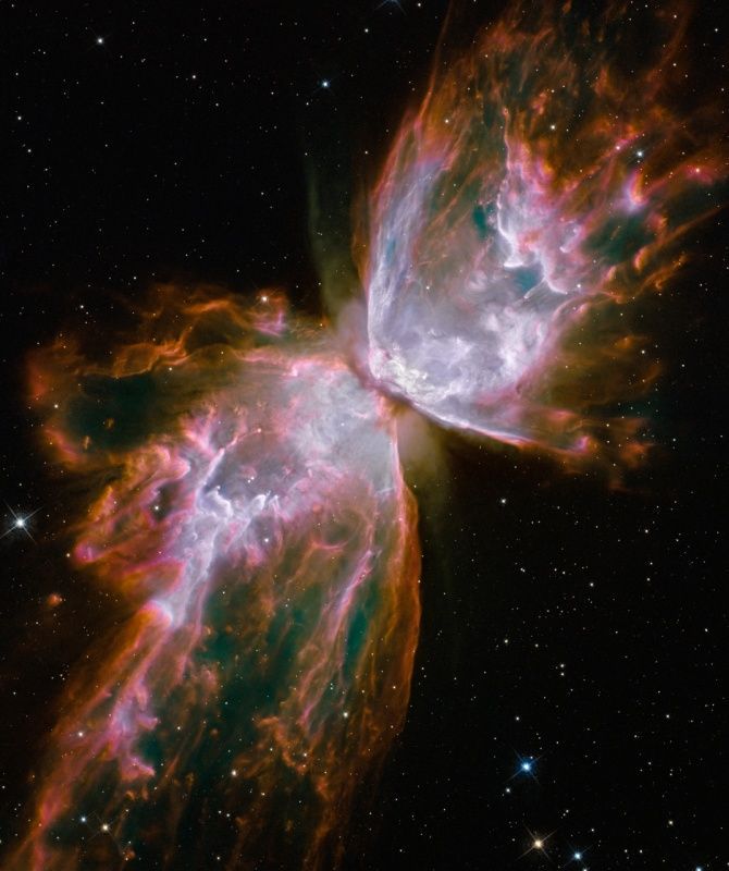 NGC 6302 Velká jasná hmyzí mlhovina