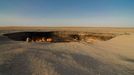 Darvaza Gas crater, Turkmenistan, Central Asia, Asia