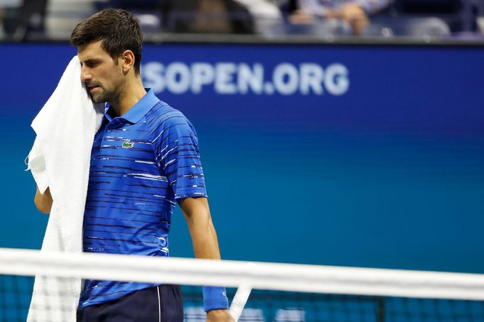 Novak Djokovič v osmifinále US Open 2019