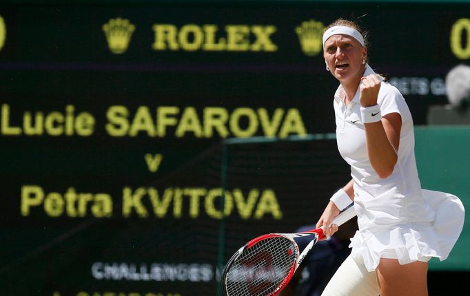 Wimbledon 2014, semifinále: Petra Kvitová