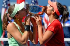 Neskutečné: Hingisová získala i na US Open dva deblové tituly