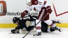 NHL: Phoenix Coyotes vs Pittsburgh Penguins (Vrbata a Neal)