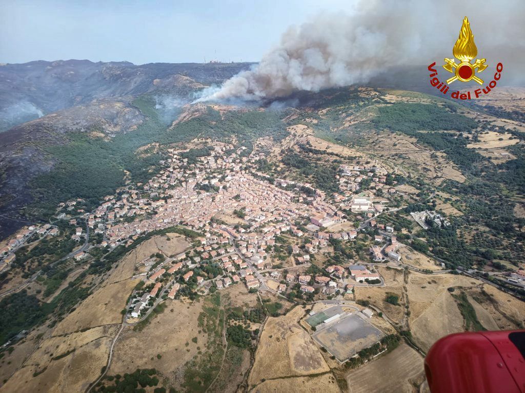 Požáry Sardinie