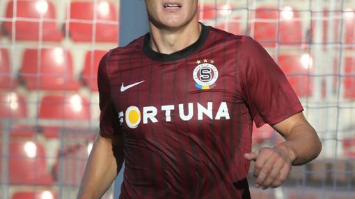 Fotbalista klubu AC Sparta Praha Manuel Pamič.