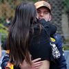 Max Verstappen s přítelkyní Kelly Piquetovou slaví vítězství ve VC Monaka formule 1 2021