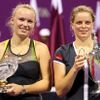 Turnaj mistryň: Kim Clijstersová a Caroline Wozniacká