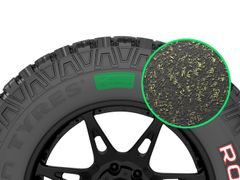 Zesílená bočnice zajišťuje lepší odolnost pneumatiky.