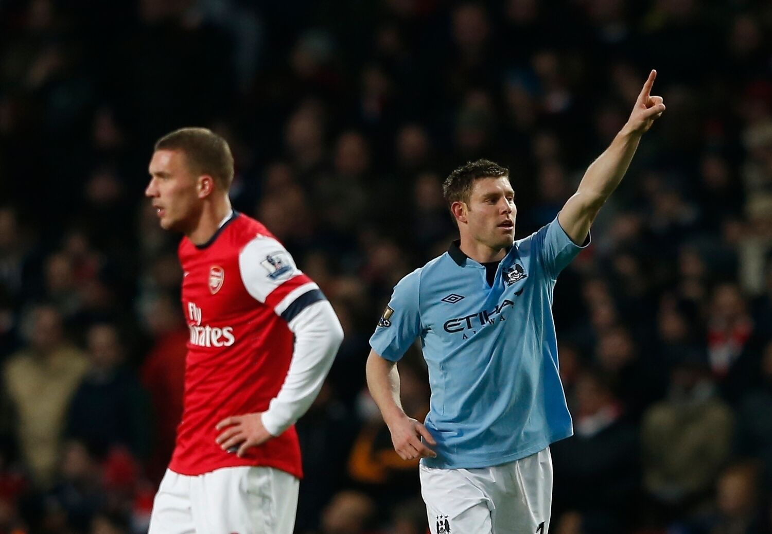 Premier League, Arsenal - Manchester City: James Milner