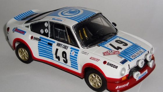 Vítězné vozy v historii Škoda motorsport