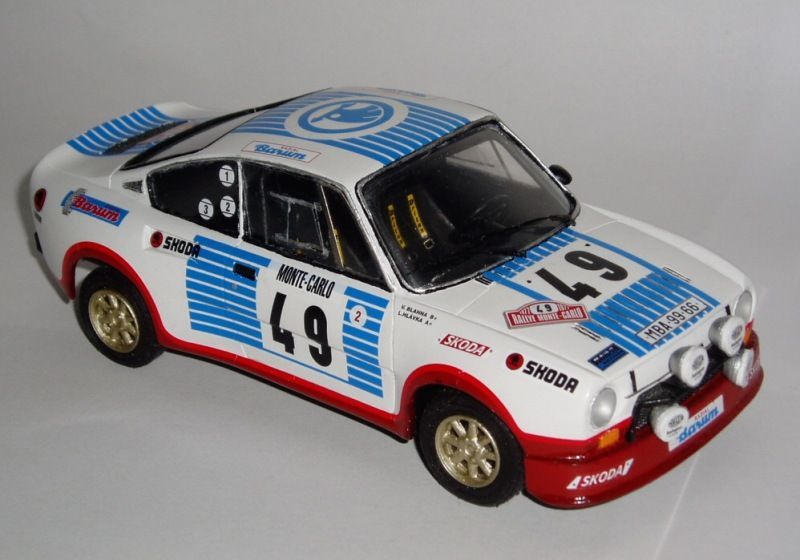 Vítězná auta v historii Škoda Motorsport
