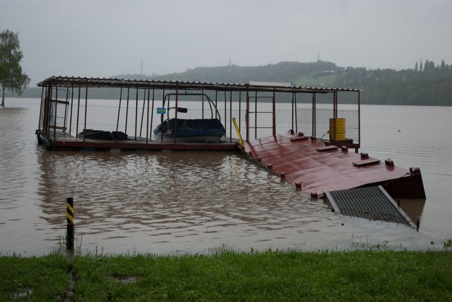 Povodně - Těrlicko - 2010
