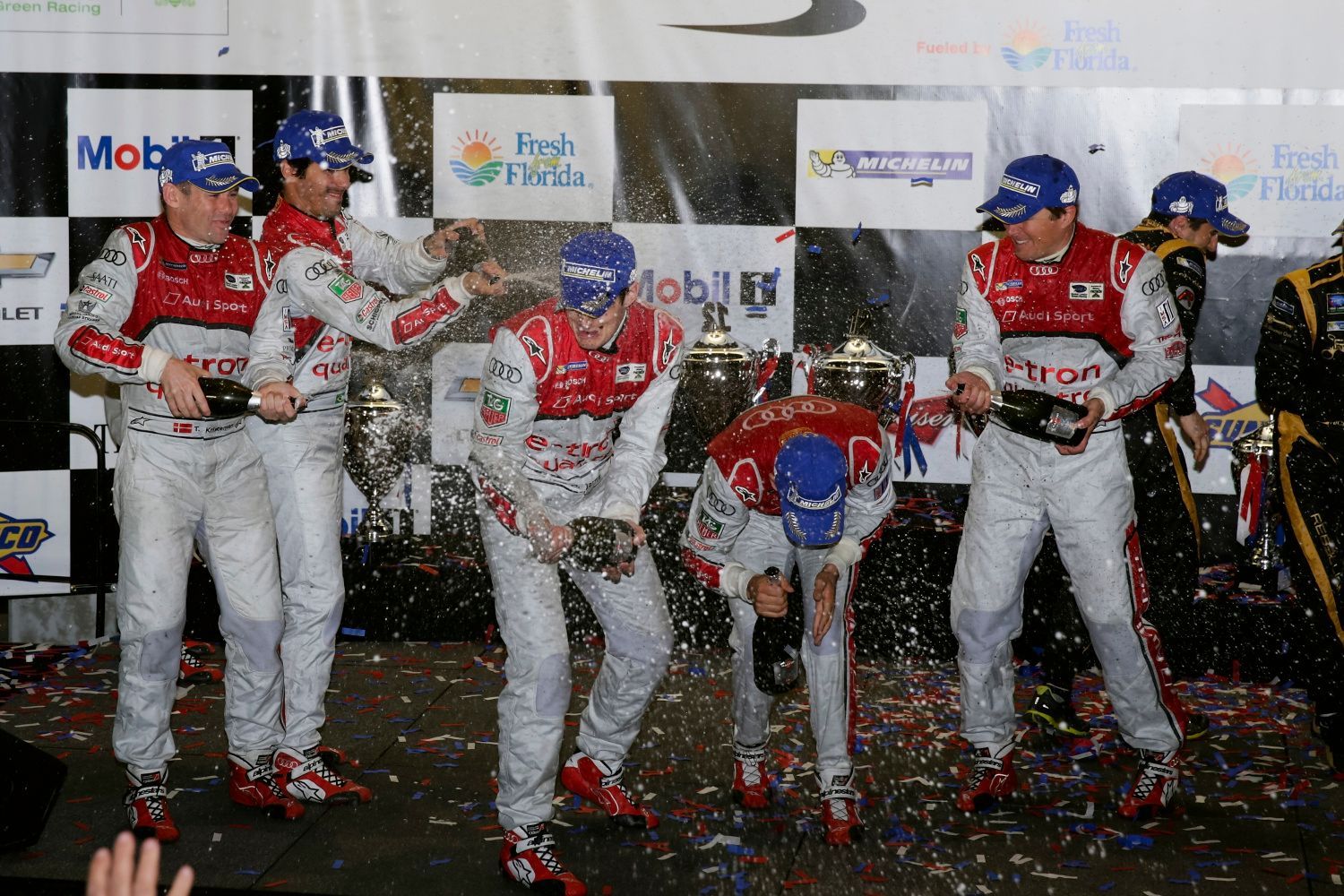 12 hodin v Sebringu 2013: radost Audi