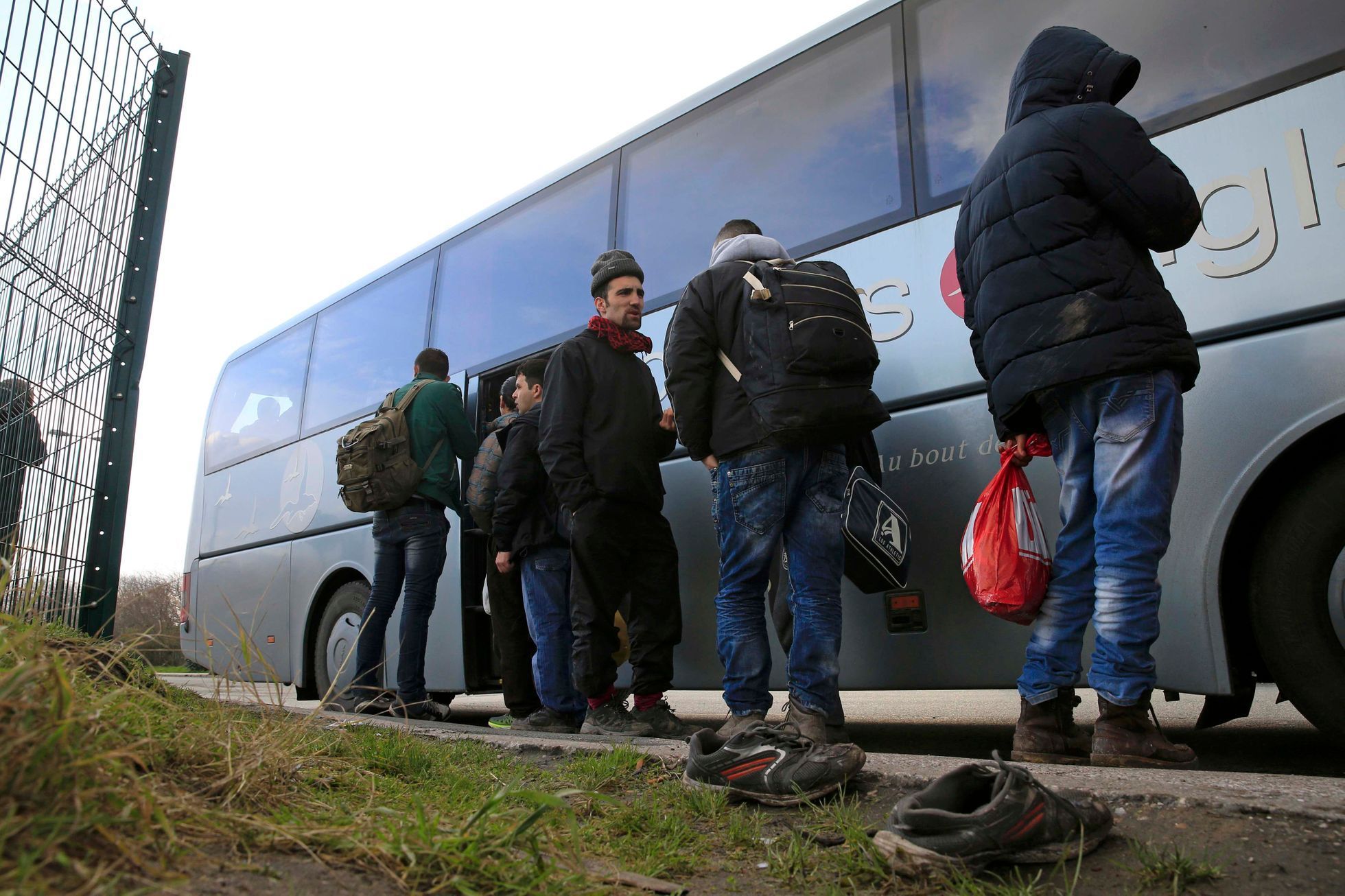 Calais - Džungle - únor