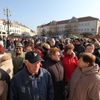 Svatý Martin přivezl k požehnání letošní mladá vína