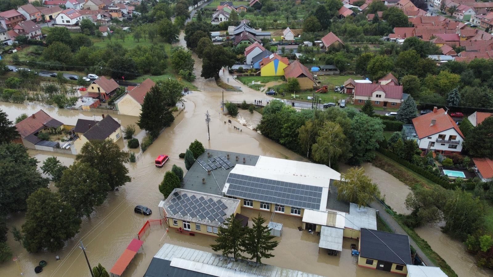 povodně 2024, Zlínský kraj, Hluk