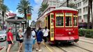 New Orleans. Nejstarší stále fungující tramvajová linka na světě.