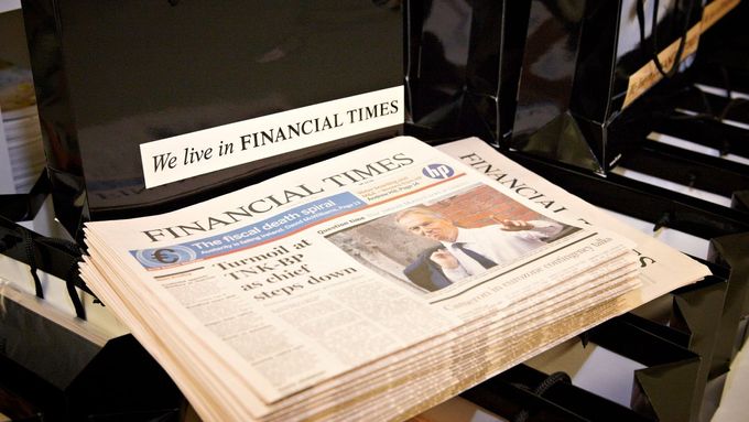 List Financial Times je na prodej.
