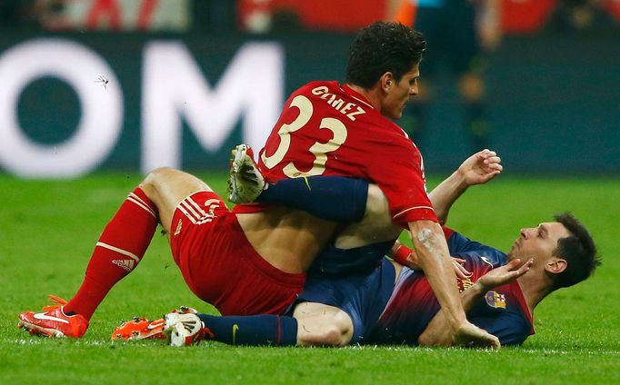 LM, Bayern - Barcelona: Mario Gomez - Lionel Messi