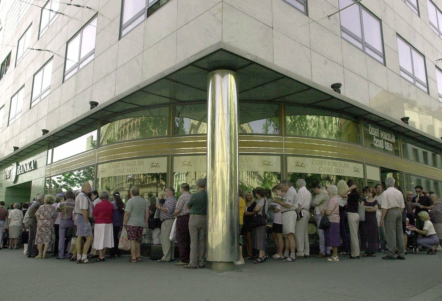 IPB krach banka nucná správa fronta