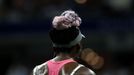 Tennis - U.S. Open - Flushing Meadows, New York, United States - August 29, 2023 Venus Williams of the U.S. during her first round match against Belgium's Greet Minnen RE