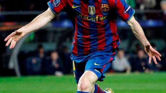 FOTO: Messi čtyřmi góly znemožnil Arsenal, v semifinále jej čeká Inter