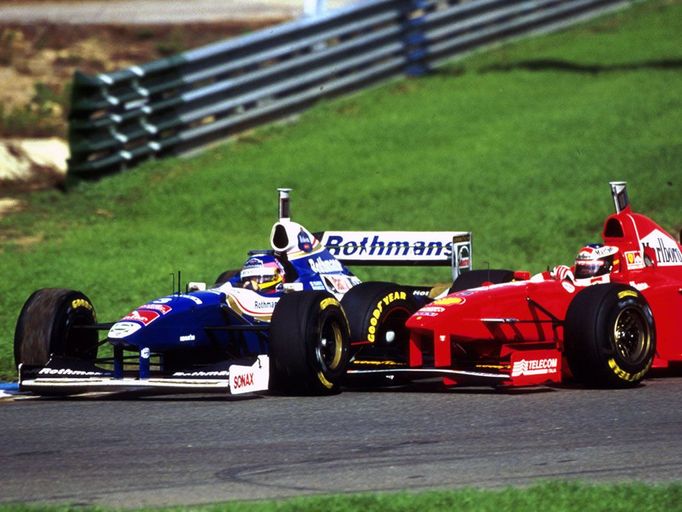 Michael Schumacher a Jacques Villeneuve, 1997