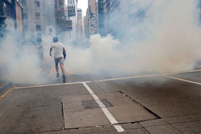 Hongkongské demonstrace po návrhu zákona, který by dal čínské vládě možnost zasáhnout do vnitřní bezpečnosti města.