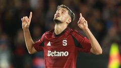 fotbal, Liga mistrů 2024/2025, 4. předkolo, Sparta - Malmö, Albion Rrahmani