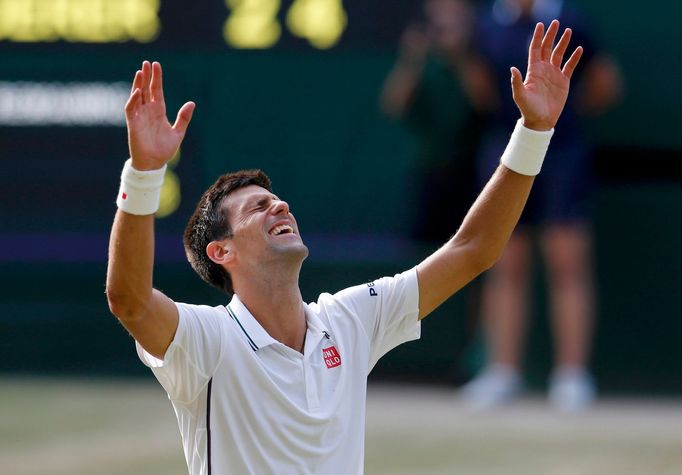 Novak Djokovič na Wimbledonu 2014