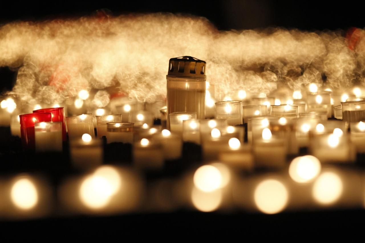 Drážďany si připomněly bombardování - svíčky