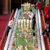 Macron, Charles II. večeře, Windsor, Velká Británie, návštěva