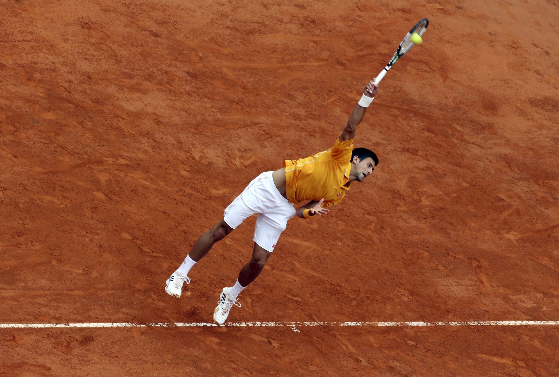 Novak Djokovič na masters v Římě 2015