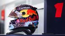 Helma pilota týmu Red Bull Racing Maxe Verstappena ve VC Miami formule 1 2022