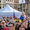 Demonstrace Milion chvilek Staroměstské náměstí