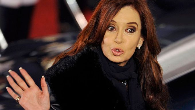 Argentinská prezidentka Cristina Fernandez Kirchnerová