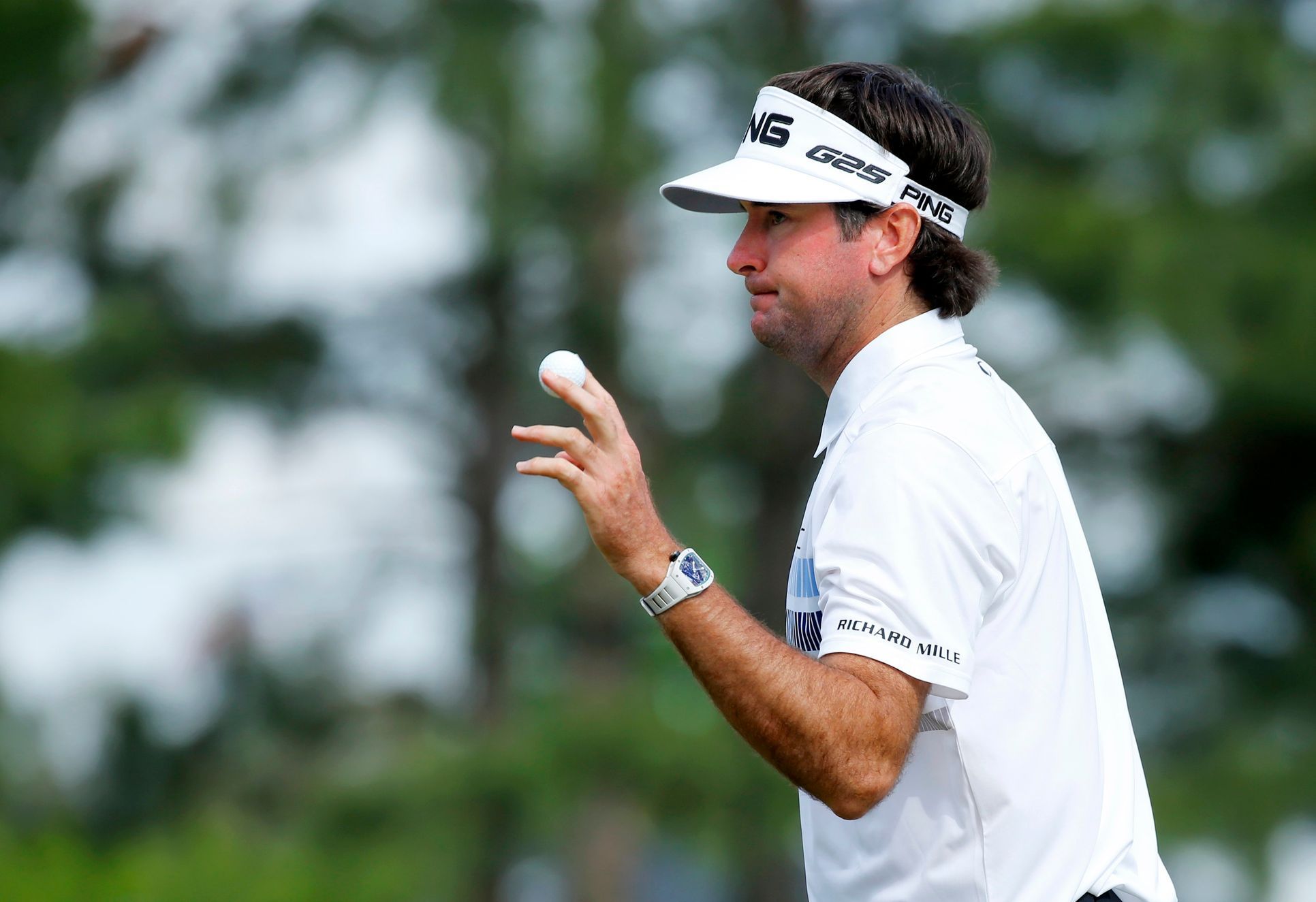 Bubba Watson na golfovém Masters 2014