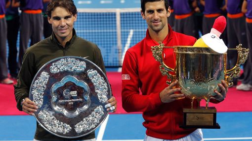 Rafael Nadal na turnaji v Pekingu