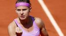 Lucie Šafářová ve čtvrtfinále French Open 2015