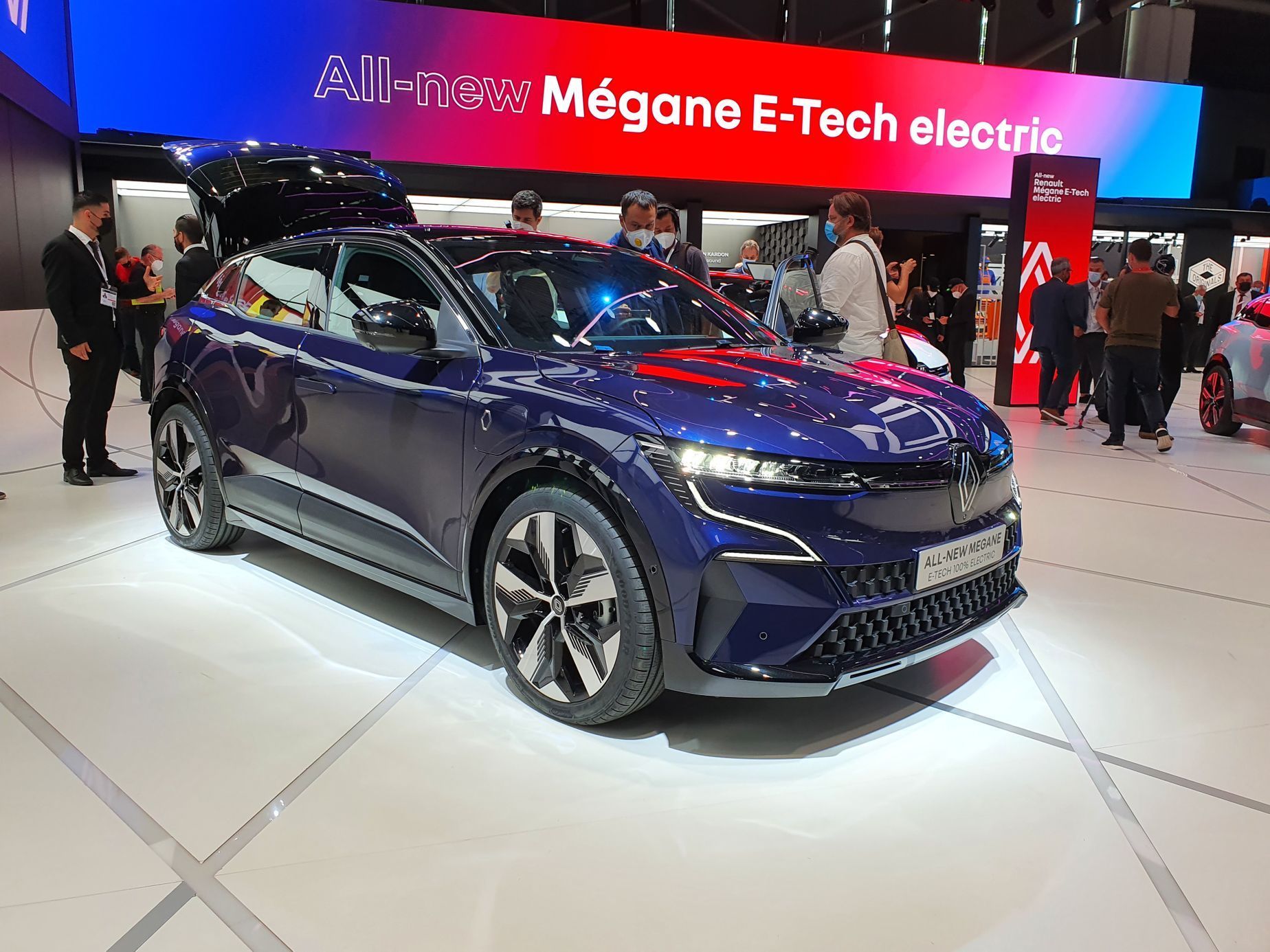 Renault Mégane E-Tech živě IAA Mnichov