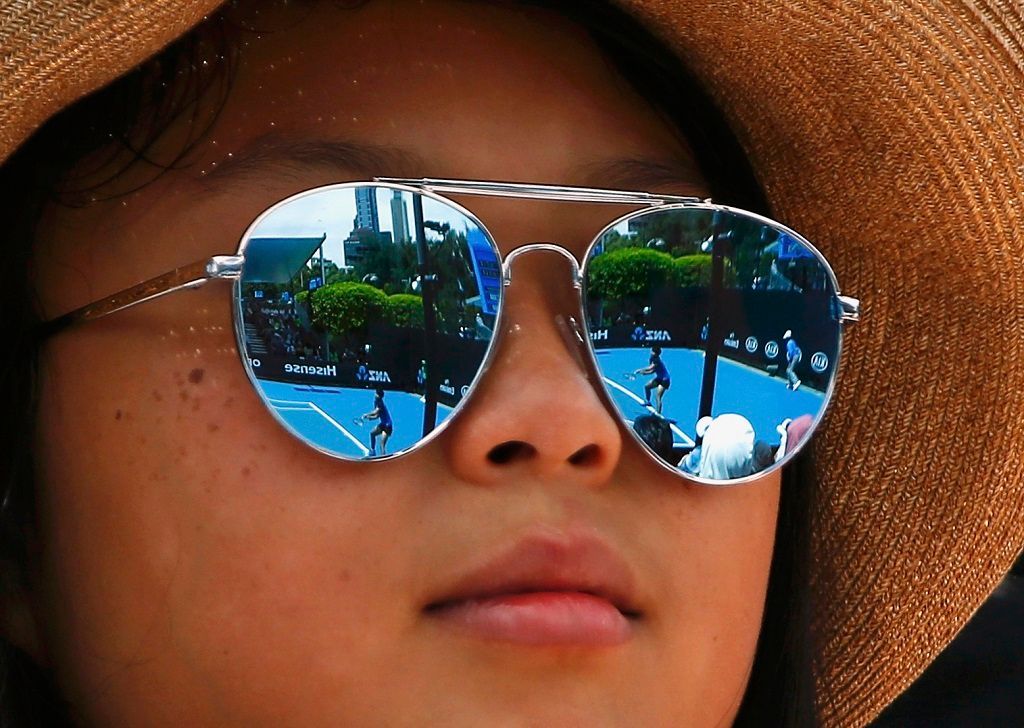 Australian Open, den druhý (fanoušci)