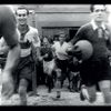Terezínská liga - Poslední zápas, září 1944, ghetto Terezín, z nacistického propagandistického filmu Tým Péče o mládež 5