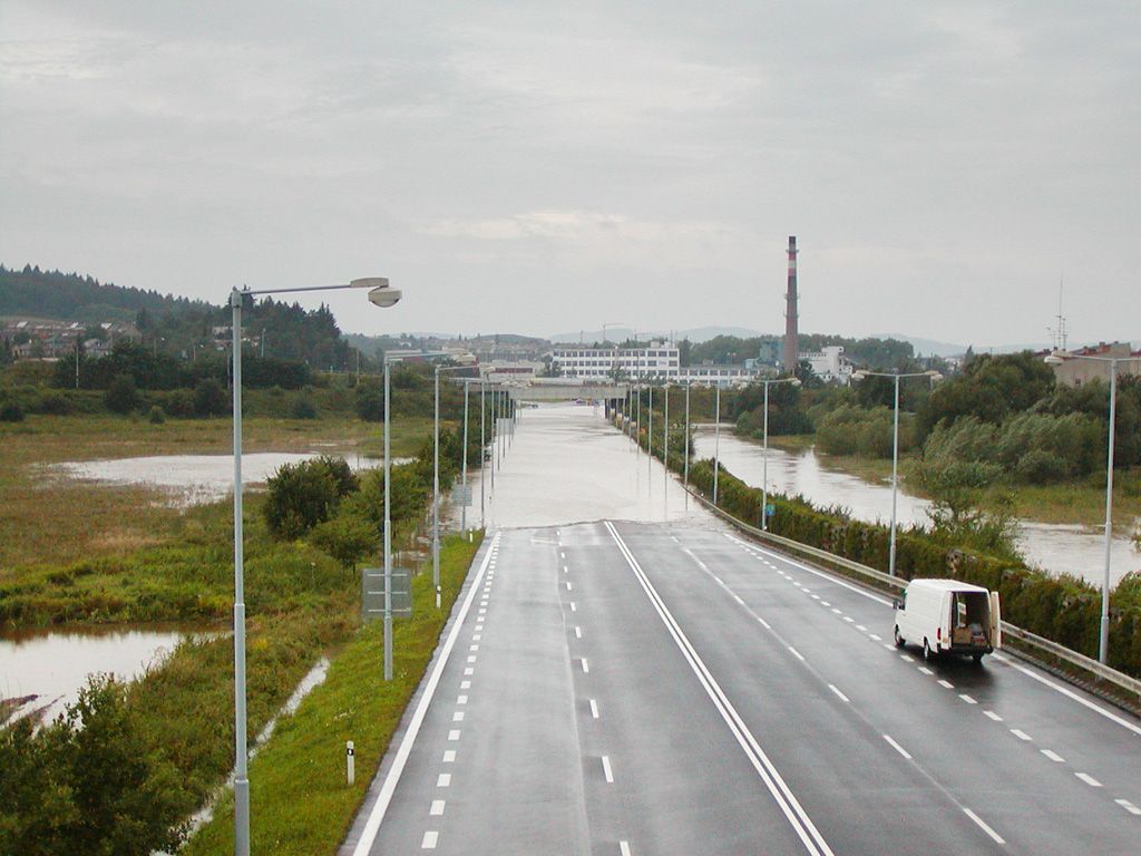 Foto: Tak před 10 lety vypadaly povodně v Písku - !!!Nepoužívat fotografie v článcích!!!