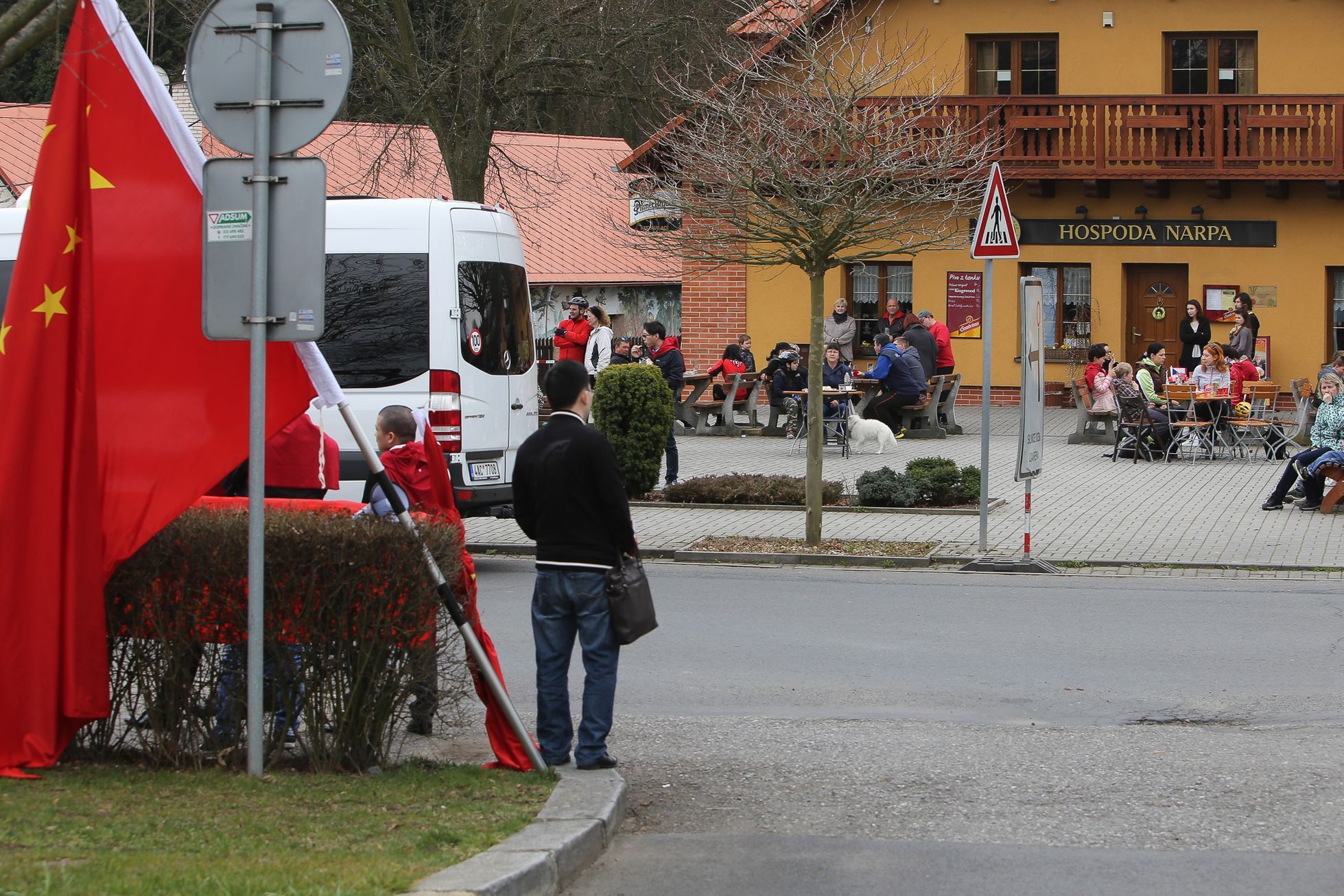Přílet čínského prezidenta za Zemanem a Lány