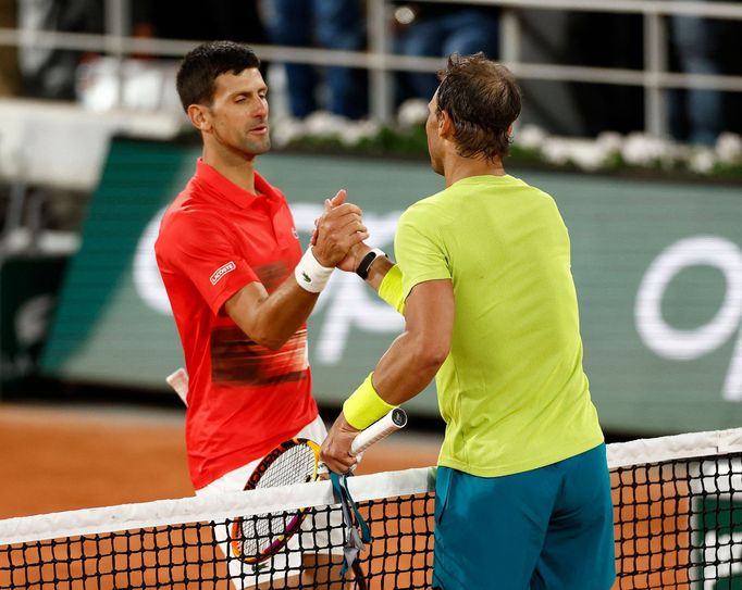 Rafael Nadal vs. Novak Djokovič, French Open 2022, čtvrtfinále