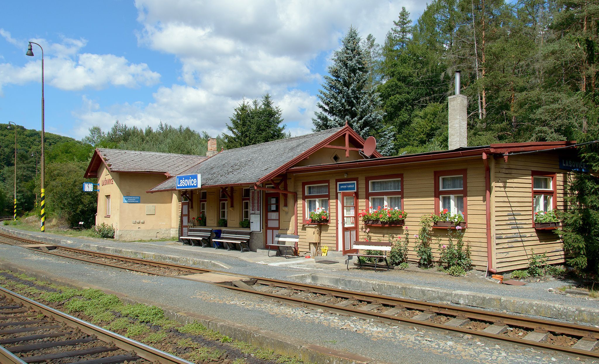 Nejkrásnější nádraží 2015: Lašovice