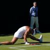 Lucie Hradecká v prvním kole Wimbledonu 2015