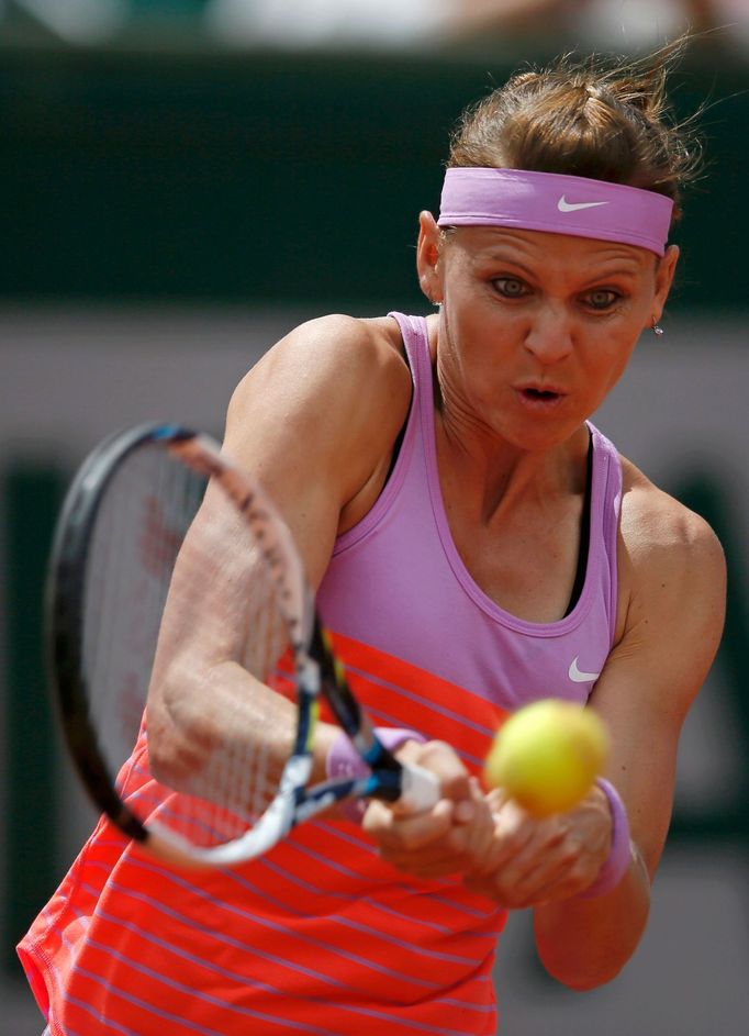 Lucie Šafářová ve čtvrtfinále French Open 2015