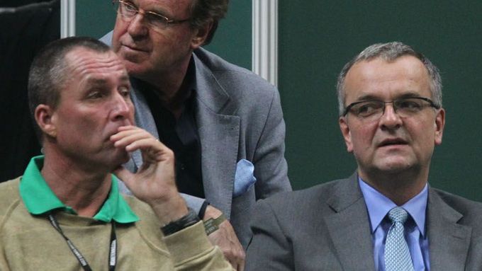 FOTO Kalousek vedle Lendla. Celebrity vyrazily na tenis